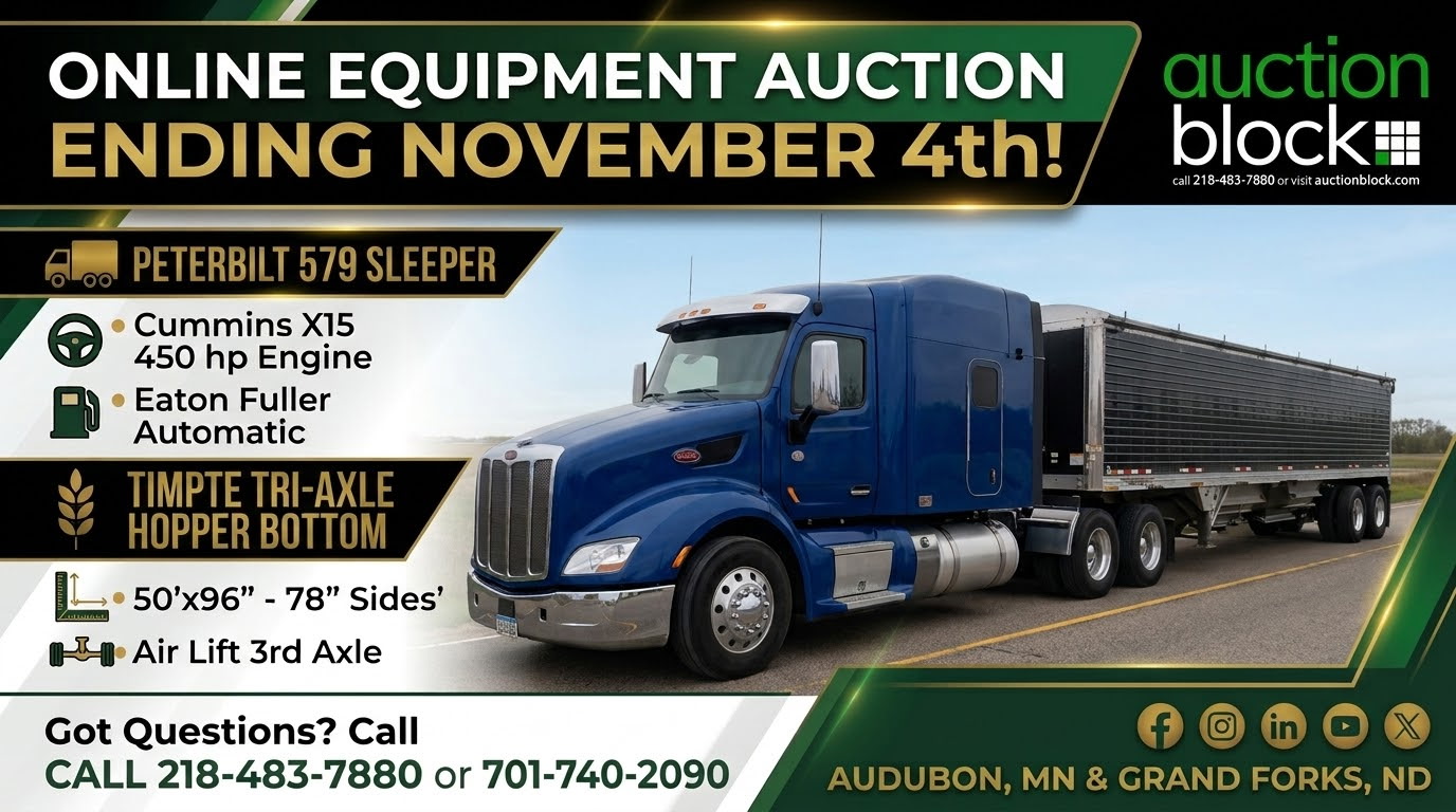 A photo of a Peterbilt 579 Sleeper